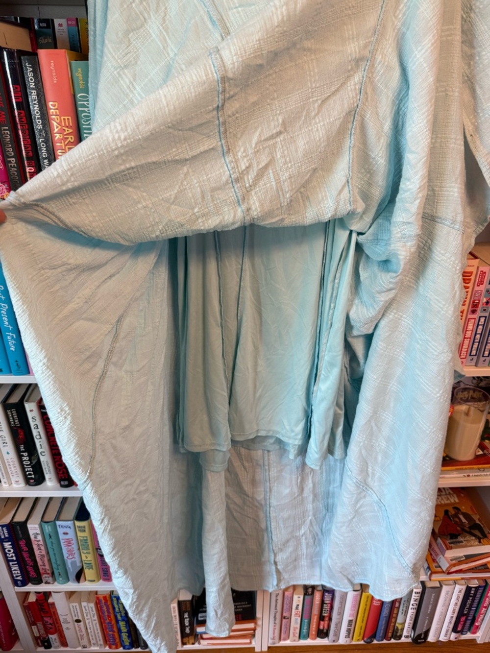 Torrid Light Blue Trapeze Maxi Dress - Size 4 - Picture 6 of 6